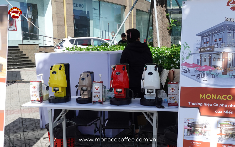Máy pha cà phê Pod – Monaco Frog chuyên dụng