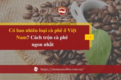 Có bao nhiêu loại cà phê ở Việt Nam? Cách trộn cà phê ngon nhất