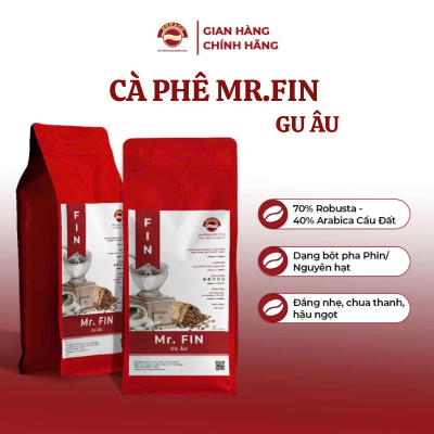 Cà phê Mr. FIN Gu Âu 500 GRAM 