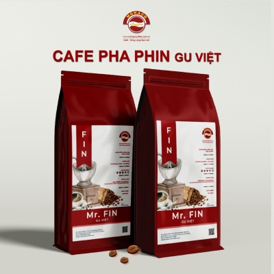 Cà phê Mr. FIN Gu Việt pha phin 250G