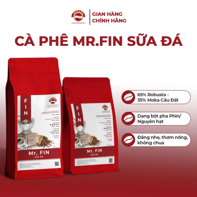 Cà phê Mr. FIN Sữa Đá - 250 Gram