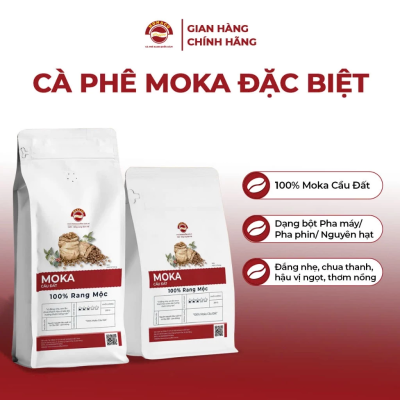 Cà Phê Rang Mộc MOKA Đặc Biệt - 250 Gram