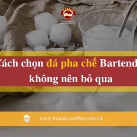 Cách chọn đá pha chế Bartender không nên bỏ qua