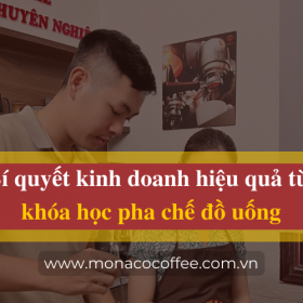 Bí quyết kinh doanh hiệu quả từ khóa học pha chế đồ uống