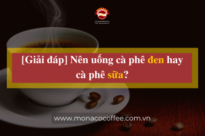 [Giải đáp] Nên uống cà phê đen hay cà phê sữa?