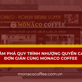Khám phá quy trình nhượng quyền cafe đơn giản cùng Monaco Coffee