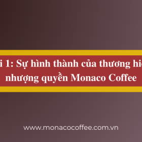 Bài 1: Sự hình thành thương hiệu Monaco