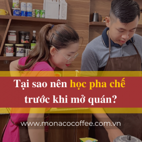 Tại sao nên học pha chế trước khi mở quán?