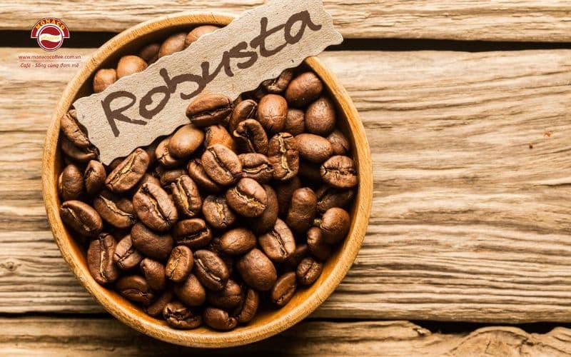 Hạt Robusta thương hiệu Monaco Coffee