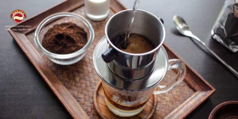 cách pha cà phê robusta