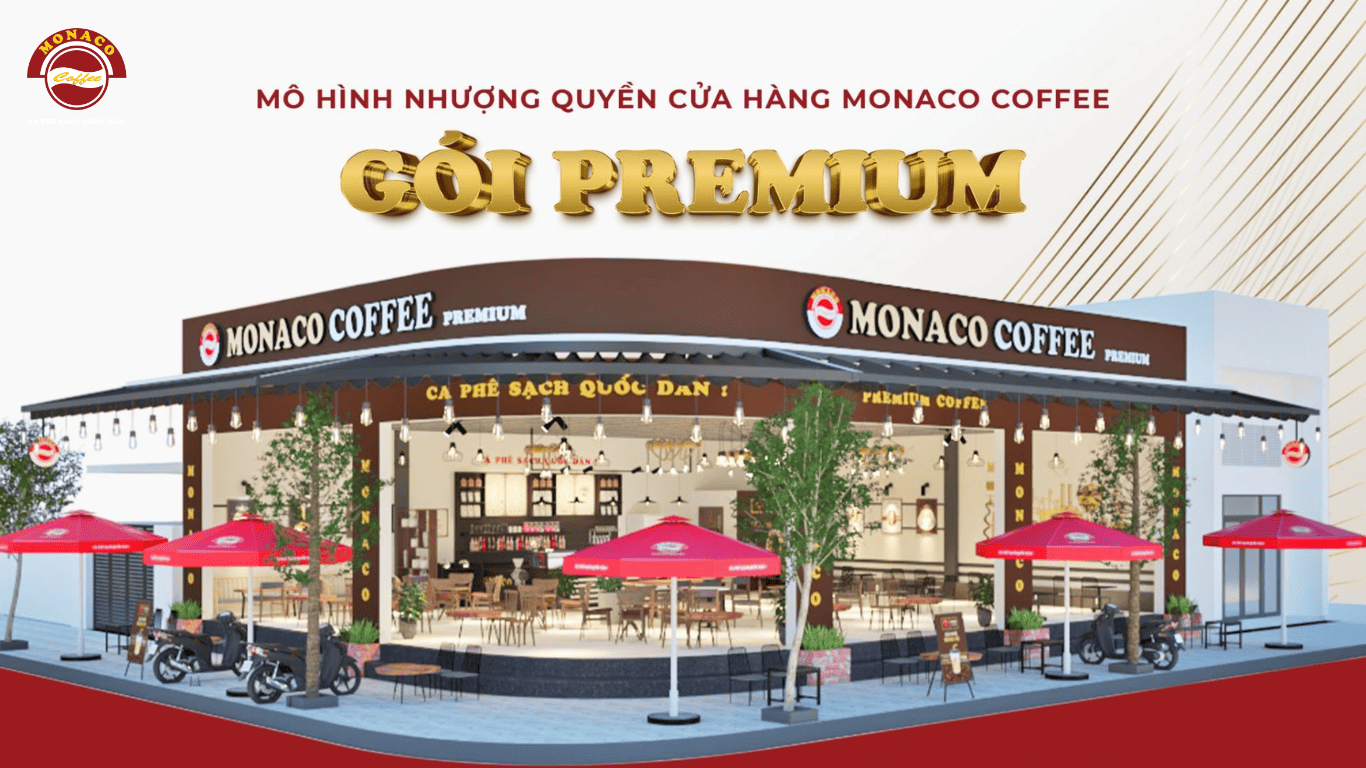 Nhượng quyền cafe thương hiệu Monaco Coffee