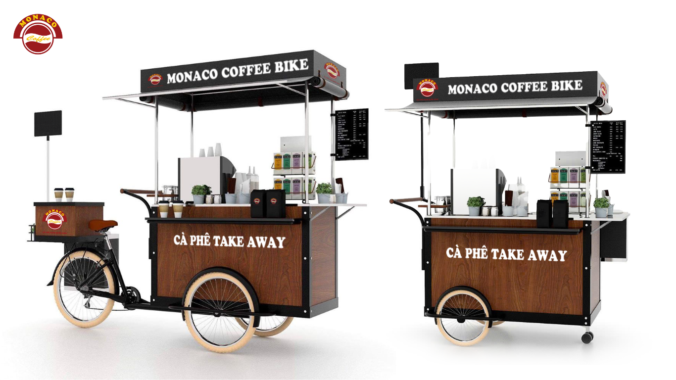 Cơ hội kinh doanh thành công với xe cafe take away từ Monaco Coffee